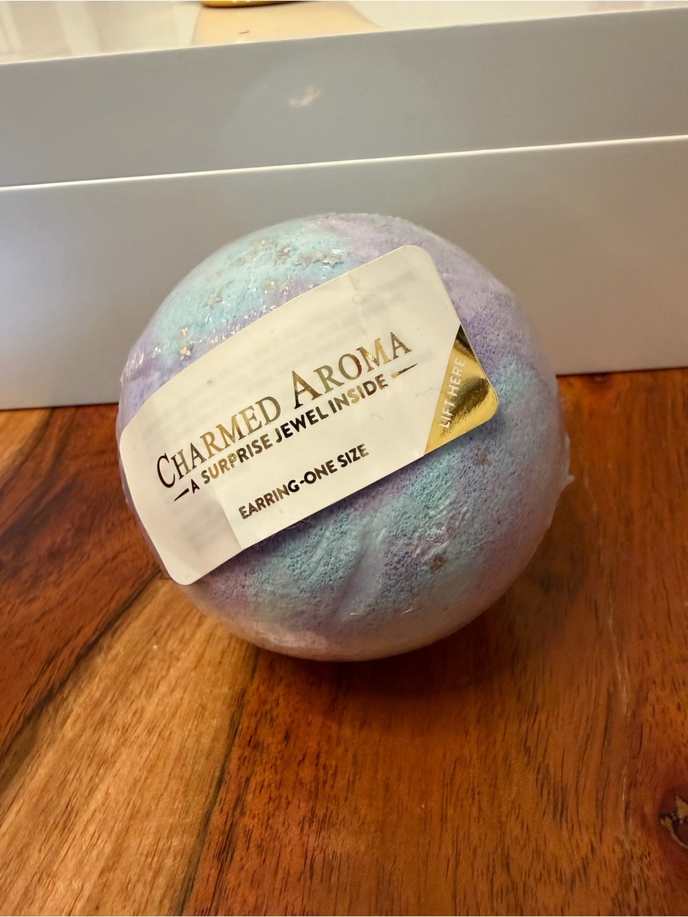 Surprise Charmed Aroma Jewel Bath Bomb - Lavender & Aqua